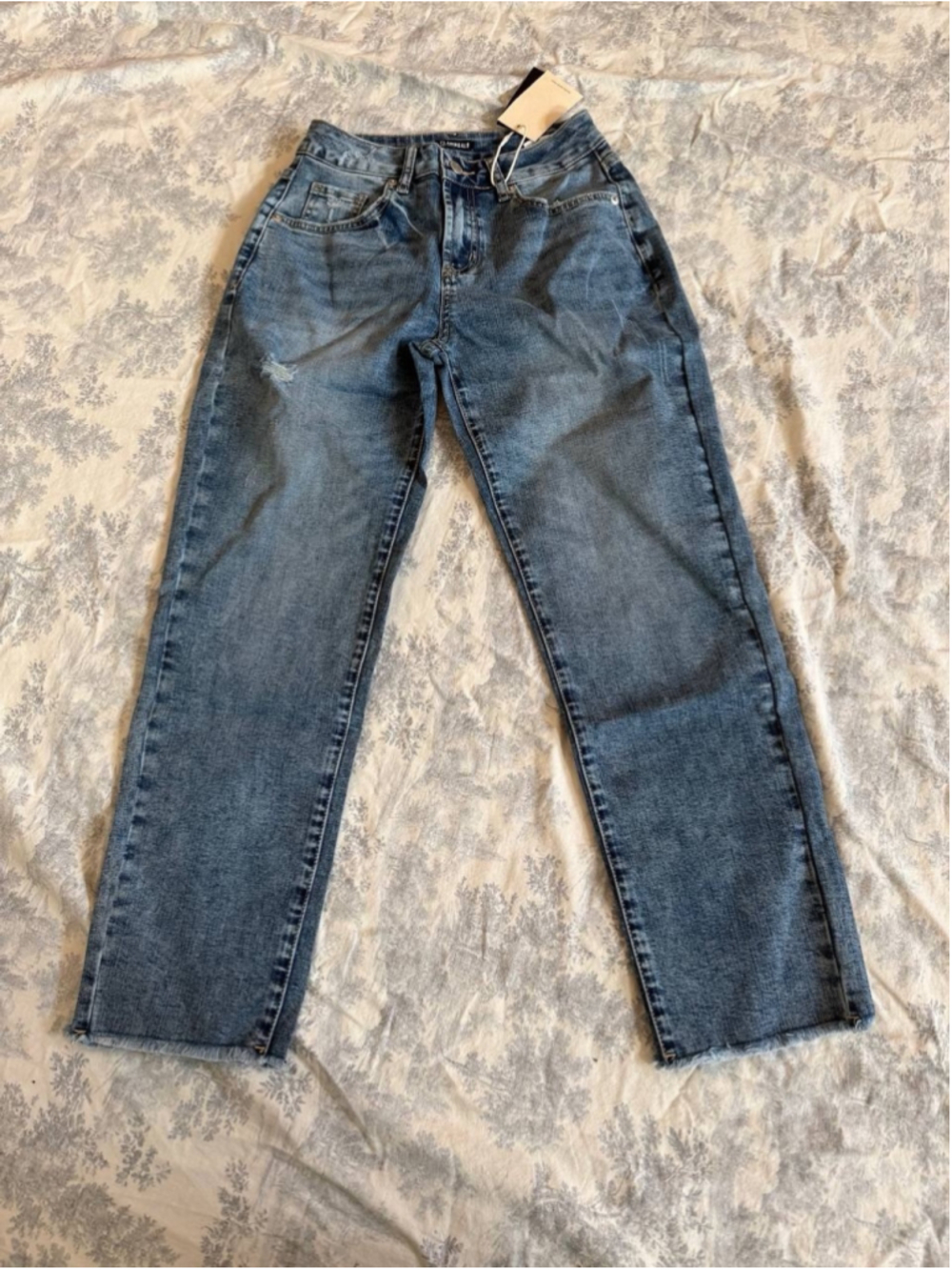 Flamingals Women's Denim Capri Jeans XS
